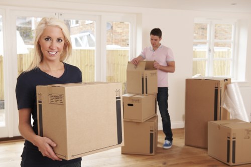 Packing and furniture protection for a Belgravia apartment move
