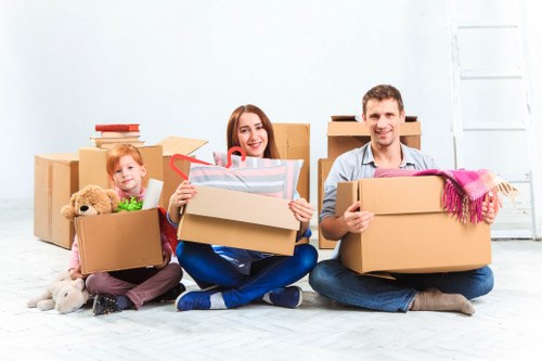 Packing checklist and box selection for residential and office customers in Belgravia