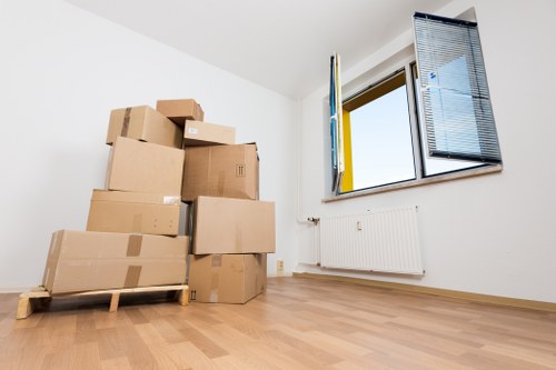Careful furniture protection during a central London house move