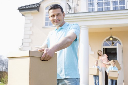 Man with van service helping with a Belgravia move