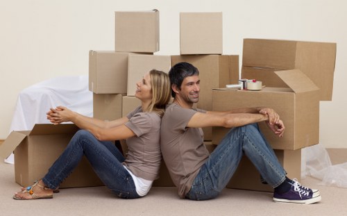 Careful handling of household items during a Belgravia same day move