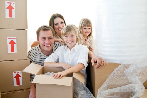 Removal truck prepared for a property move near Belgravia and surrounding areas