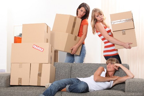 Commercial furniture pick-up for offices in Belgravia